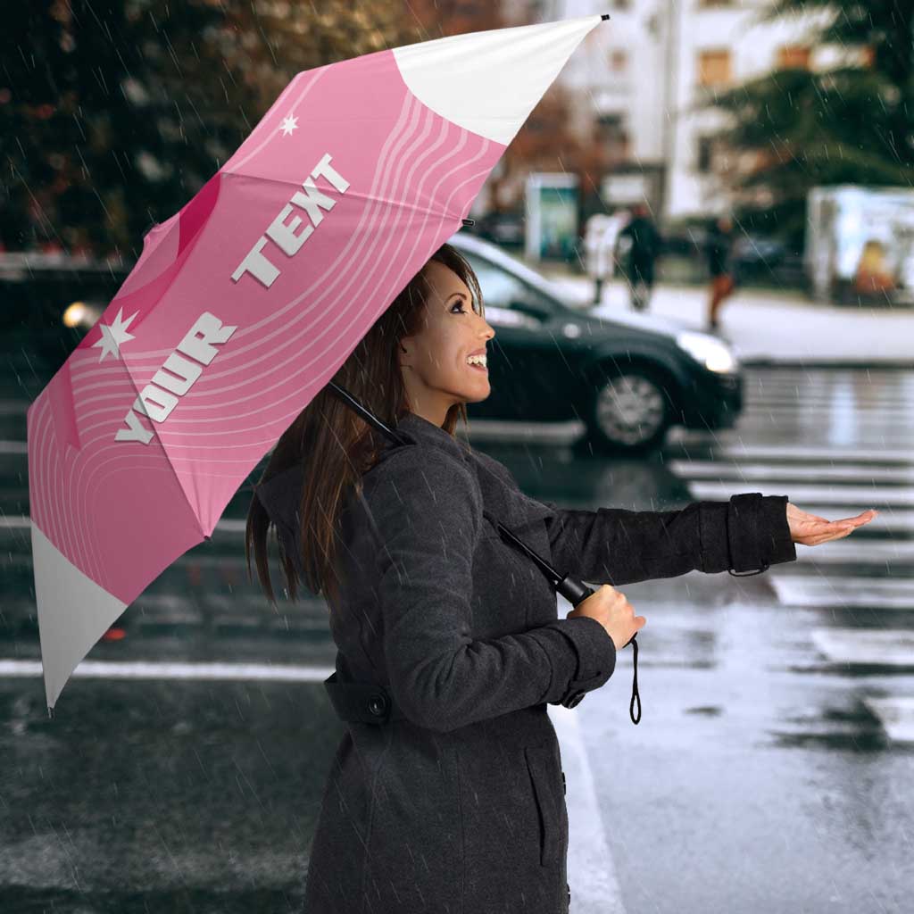 Custom Bowls Australia Breast Cancer Umbrella Pink Ribbon Aussie Map With Kangaroo Emu - Aussie Hoodie