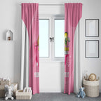 Custom Bowls Australia Breast Cancer Window Curtain Pink Ribbon Aussie Map With Kangaroo Emu - Aussie Hoodie