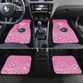 Custom Bowls Australia Breast Cancer Car Mats Pink Ribbon Kangaroo Aboriginal Art - Aussie Hoodie
