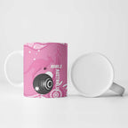 Custom Bowls Australia Breast Cancer Ceramic Mug Pink Ribbon Kangaroo Aboriginal Art - Aussie Hoodie