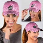 Bowls Australia Breast Cancer Classic Cap Pink Ribbon Kangaroo Aboriginal Art - Aussie Hoodie