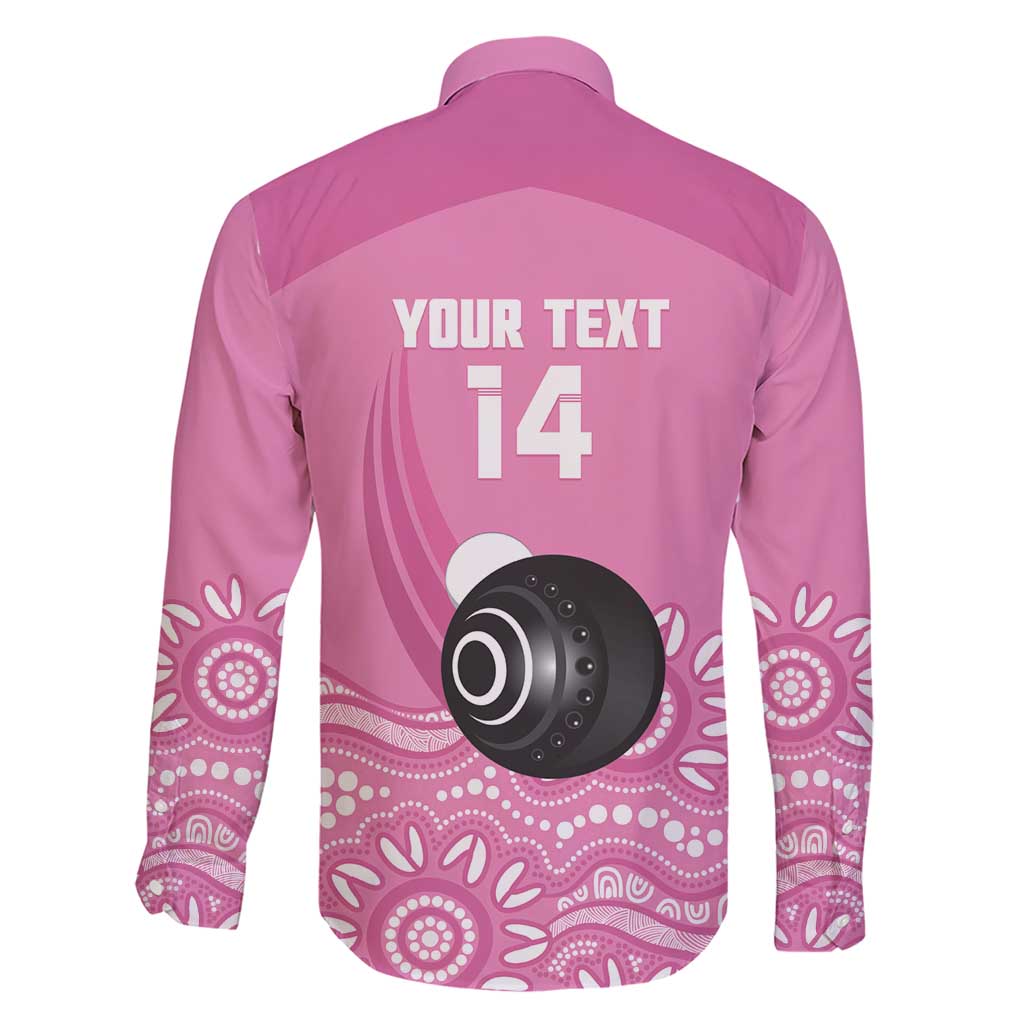Custom Bowls Australia Breast Cancer Family Matching Short Sleeve Bodycon Dress and Hawaiian Shirt Pink Ribbon Kangaroo Aboriginal Art - Aussie Hoodie