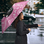 Custom Bowls Australia Breast Cancer Umbrella Pink Ribbon Kangaroo Aboriginal Art - Aussie Hoodie