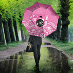Custom Bowls Australia Breast Cancer Umbrella Pink Ribbon Kangaroo Aboriginal Art - Aussie Hoodie