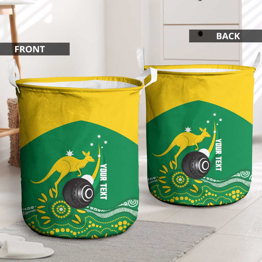 Custom Bowls Australia Laundry Basket Aussie Kangaroo Aboriginal Art - Aussie Hoodie