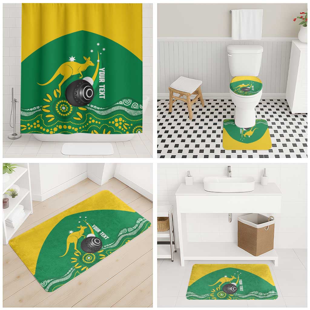 Custom Bowls Australia Bathroom Set Aussie Kangaroo Aboriginal Art - Aussie Hoodie