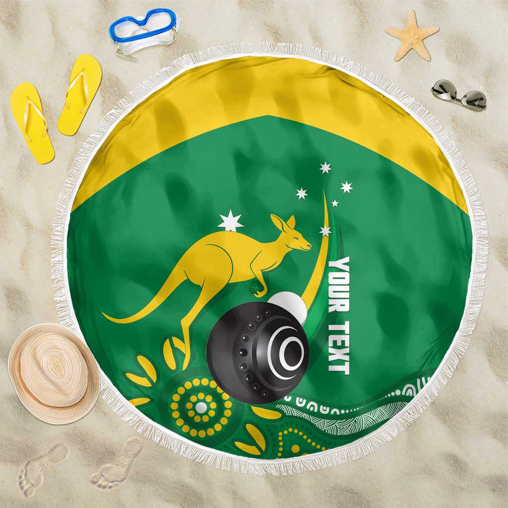 Custom Bowls Australia Beach Blanket Aussie Kangaroo Aboriginal Art - Aussie Hoodie