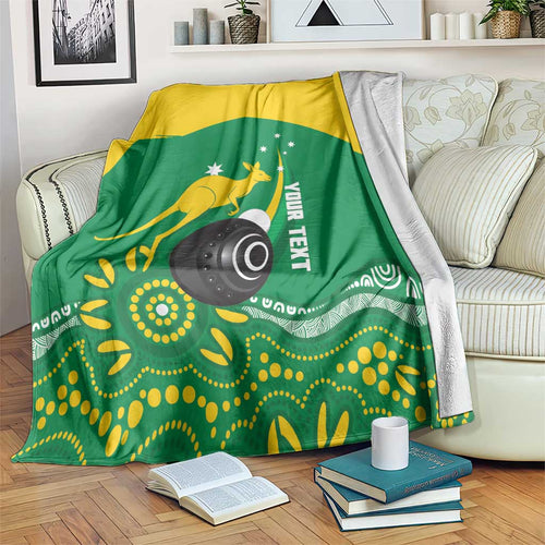 Custom Bowls Australia Blanket Aussie Kangaroo Aboriginal Art - Aussie Hoodie