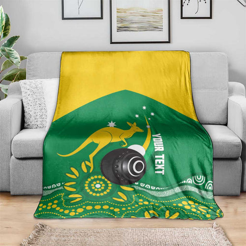 Custom Bowls Australia Blanket Aussie Kangaroo Aboriginal Art - Aussie Hoodie
