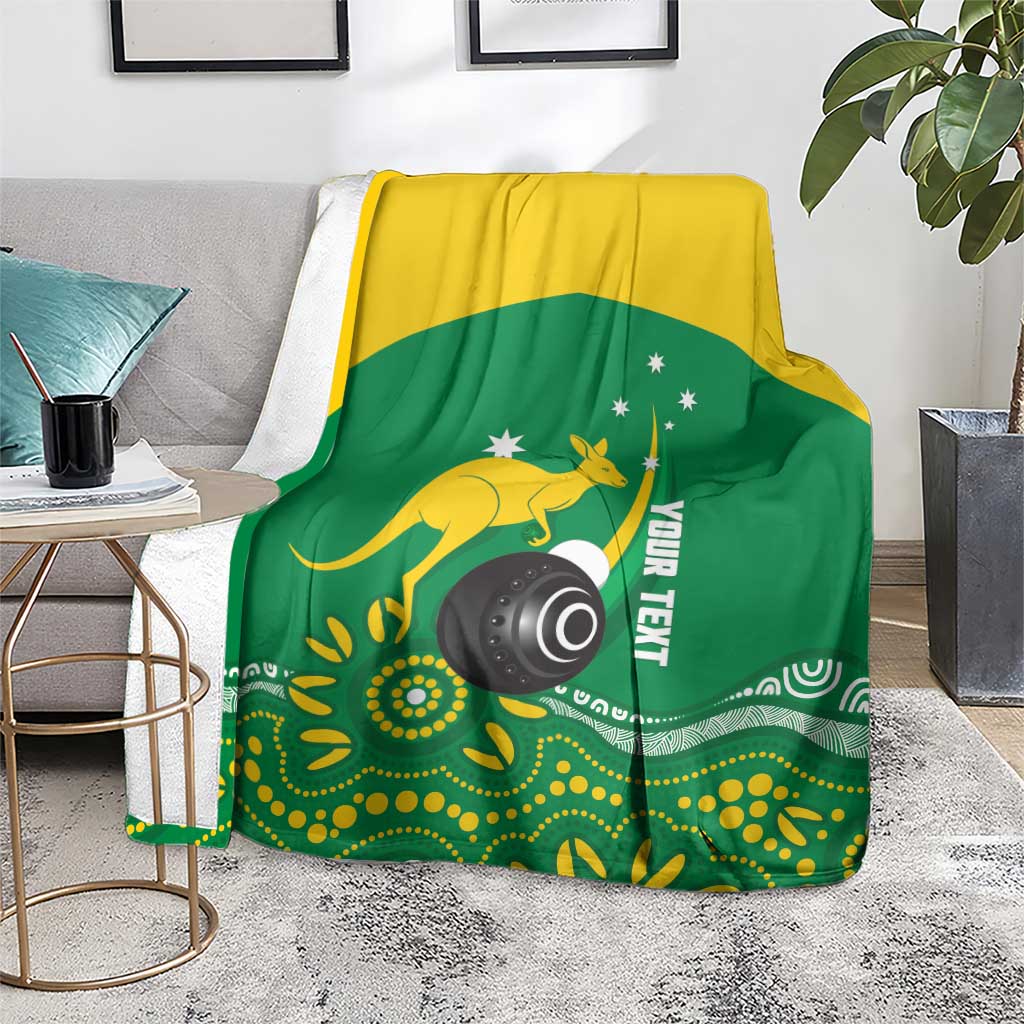 Custom Bowls Australia Blanket Aussie Kangaroo Aboriginal Art - Aussie Hoodie