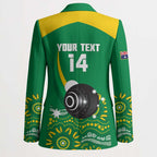 Custom Bowls Australia Blazer Aussie Kangaroo Aboriginal Art - Aussie Hoodie
