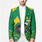 Custom Bowls Australia Blazer Aussie Kangaroo Aboriginal Art - Aussie Hoodie