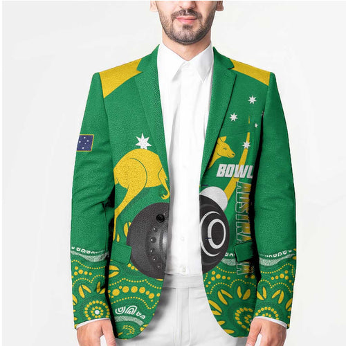 Custom Bowls Australia Blazer Aussie Kangaroo Aboriginal Art - Aussie Hoodie