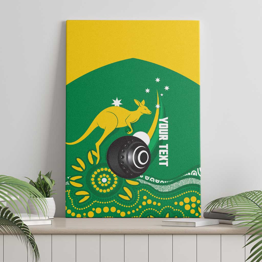 Custom Bowls Australia Canvas Wall Art Aussie Kangaroo Aboriginal Art - Aussie Hoodie