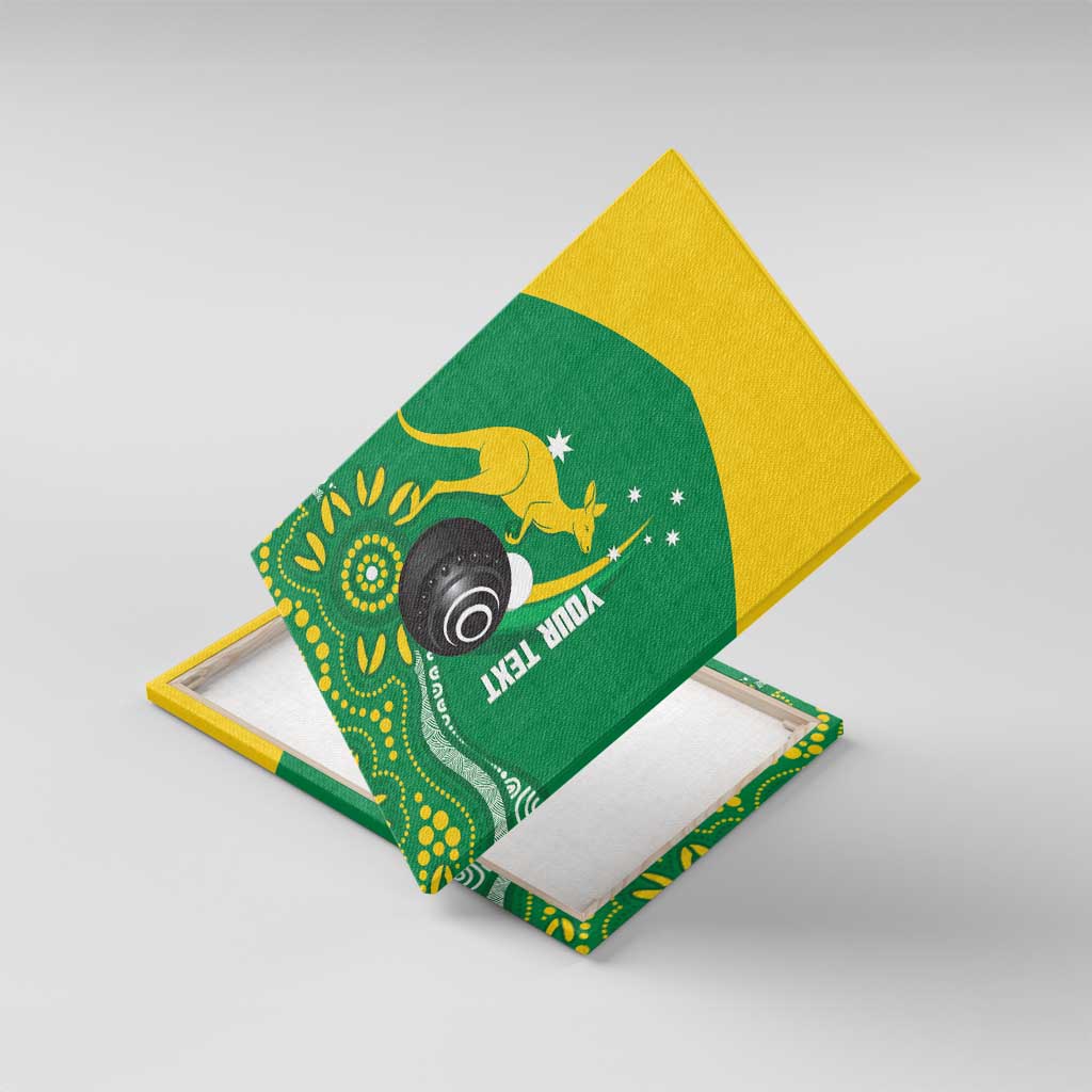 Custom Bowls Australia Canvas Wall Art Aussie Kangaroo Aboriginal Art - Aussie Hoodie