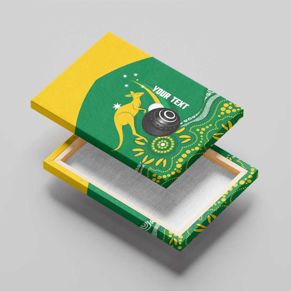 Custom Bowls Australia Canvas Wall Art Aussie Kangaroo Aboriginal Art - Aussie Hoodie