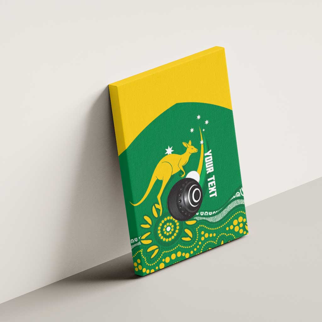 Custom Bowls Australia Canvas Wall Art Aussie Kangaroo Aboriginal Art - Aussie Hoodie