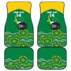 Custom Bowls Australia Car Mats Aussie Kangaroo Aboriginal Art - Aussie Hoodie