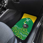Custom Bowls Australia Car Mats Aussie Kangaroo Aboriginal Art - Aussie Hoodie