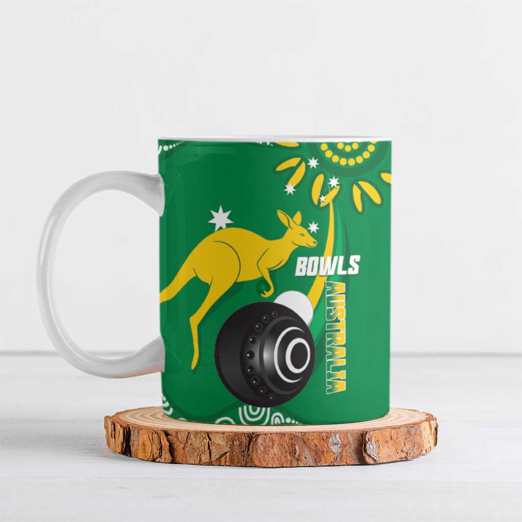 Custom Bowls Australia Ceramic Mug Aussie Kangaroo Aboriginal Art - Aussie Hoodie