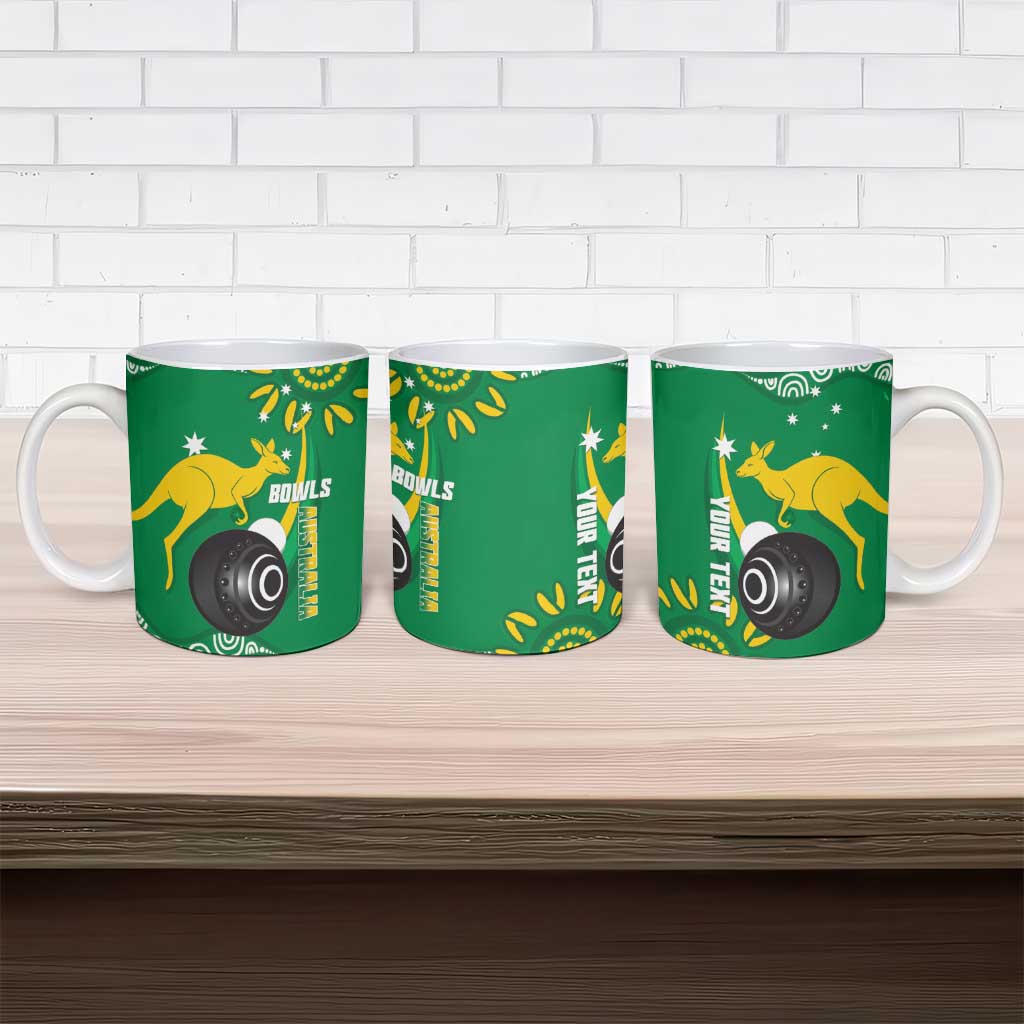 Custom Bowls Australia Ceramic Mug Aussie Kangaroo Aboriginal Art - Aussie Hoodie