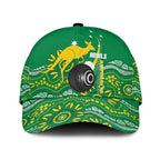 Bowls Australia Classic Cap Aussie Kangaroo Aboriginal Art - Aussie Hoodie