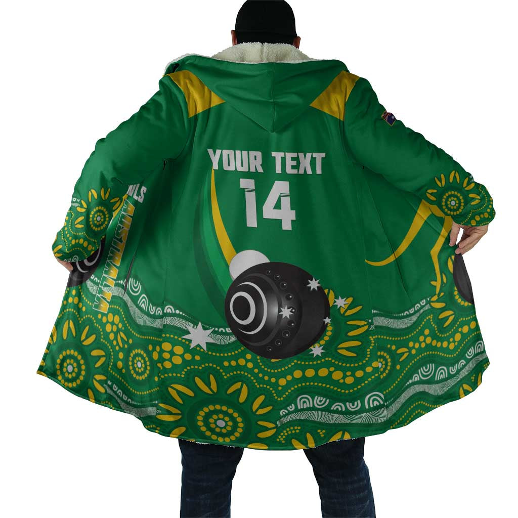 Custom Bowls Australia Cloak Aussie Kangaroo Aboriginal Art - Aussie Hoodie