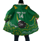 Custom Bowls Australia Cloak Aussie Kangaroo Aboriginal Art - Aussie Hoodie