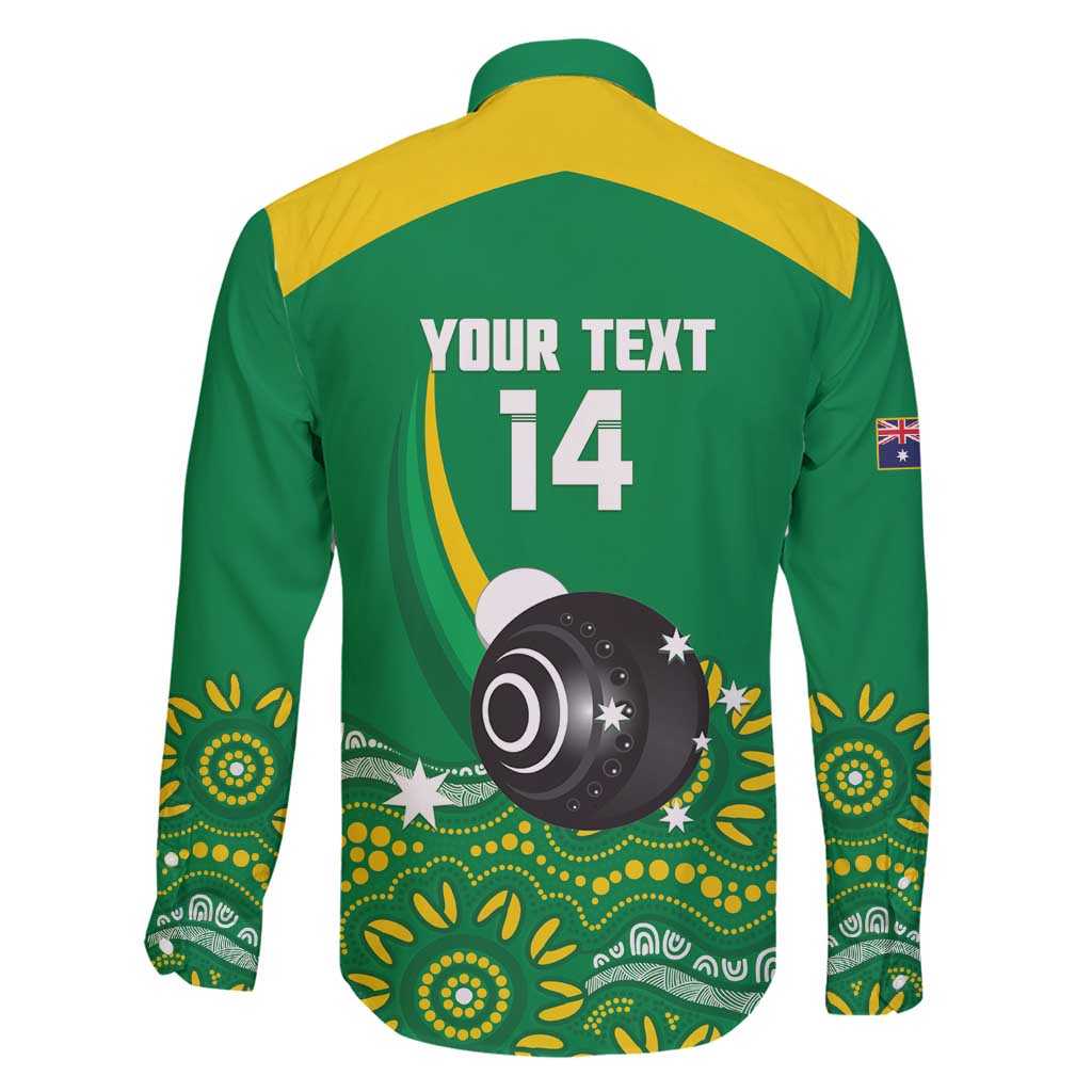 Custom Bowls Australia Family Matching Long Sleeve Bodycon Dress and Hawaiian Shirt Aussie Kangaroo Aboriginal Art - Aussie Hoodie