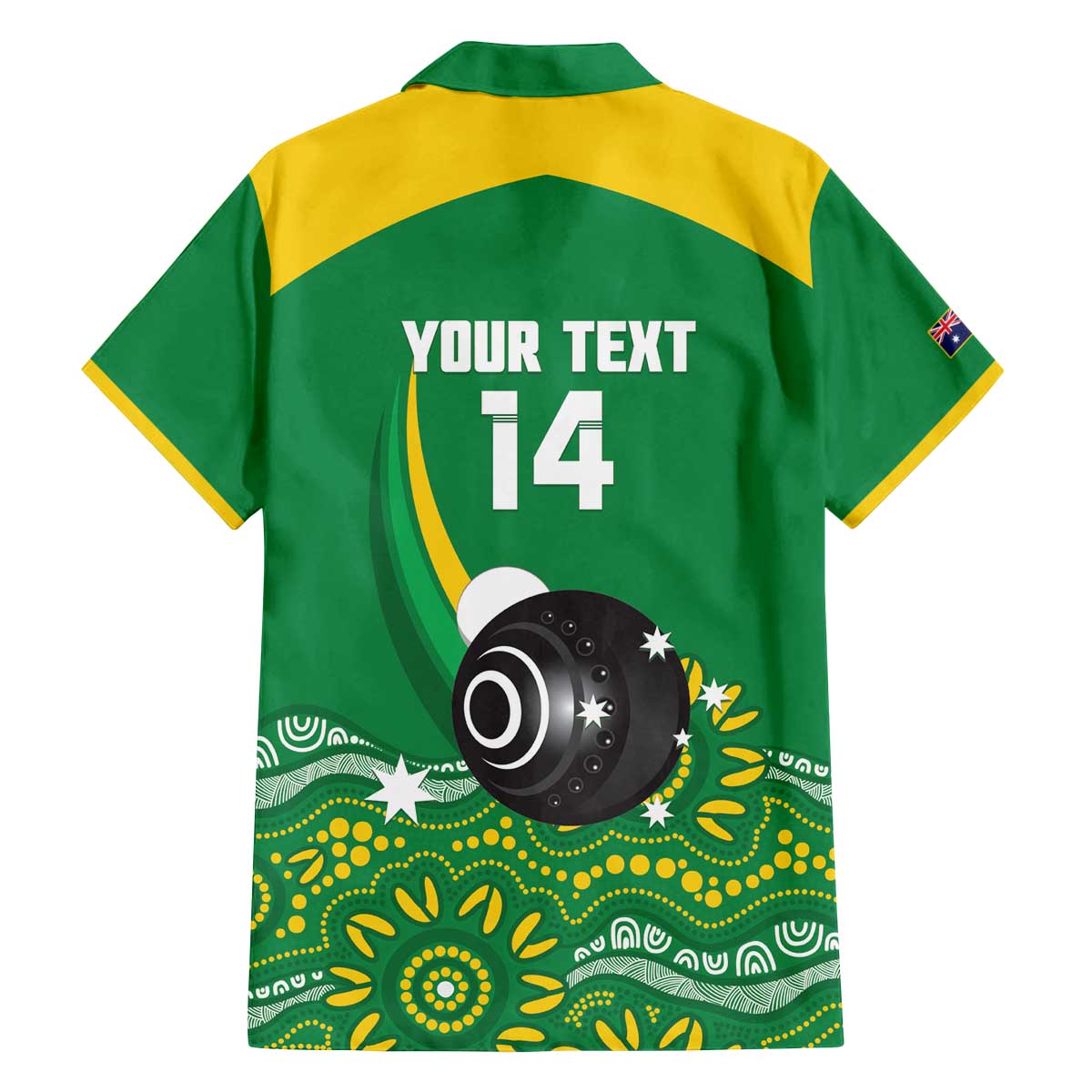 Custom Bowls Australia Family Matching Off The Shoulder Long Sleeve Dress and Hawaiian Shirt Aussie Kangaroo Aboriginal Art - Aussie Hoodie