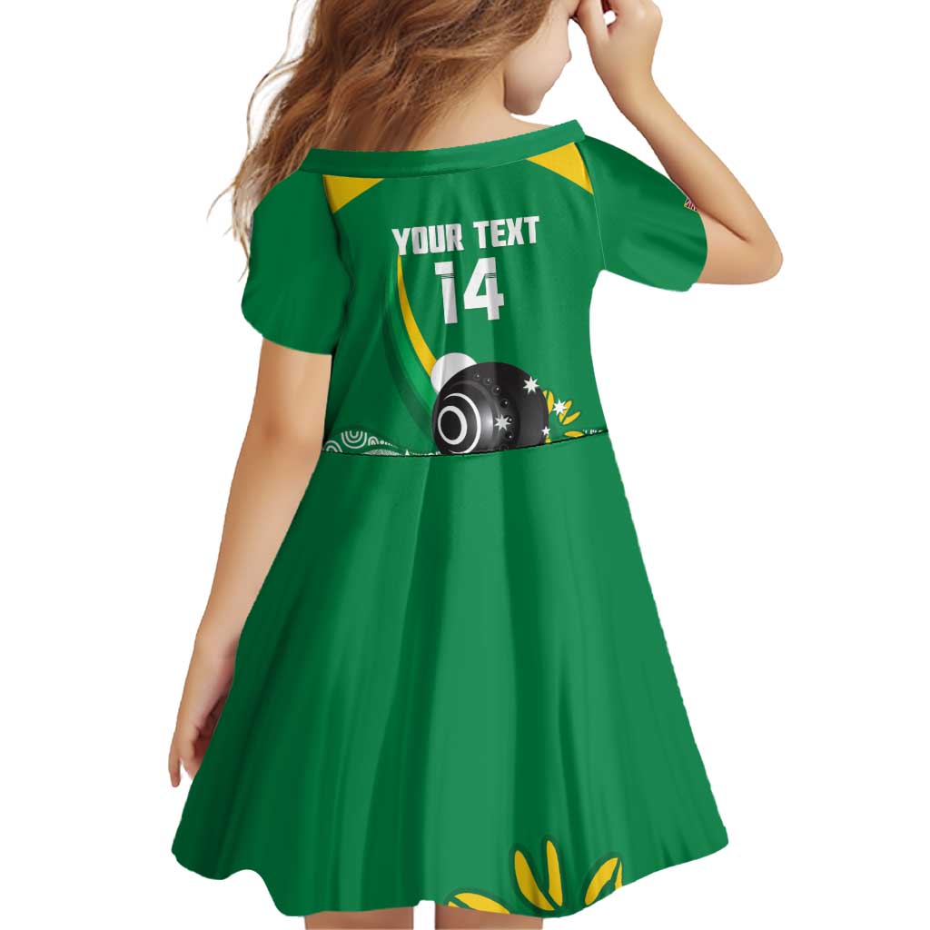 Custom Bowls Australia Family Matching Off Shoulder Short Dress and Hawaiian Shirt Aussie Kangaroo Aboriginal Art - Aussie Hoodie