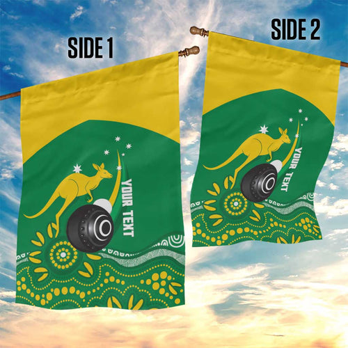 Custom Bowls Australia Garden Flag Aussie Kangaroo Aboriginal Art - Aussie Hoodie