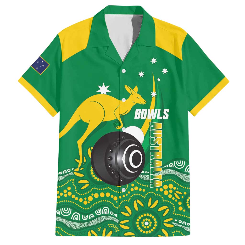 Custom Bowls Australia Hawaiian Shirt Aussie Kangaroo Aboriginal Art - Aussie Hoodie