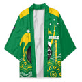 Custom Bowls Australia Kimono Aussie Kangaroo Aboriginal Art - Aussie Hoodie