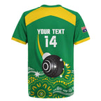 Custom Bowls Australia Rugby Jersey Aussie Kangaroo Aboriginal Art - Aussie Hoodie