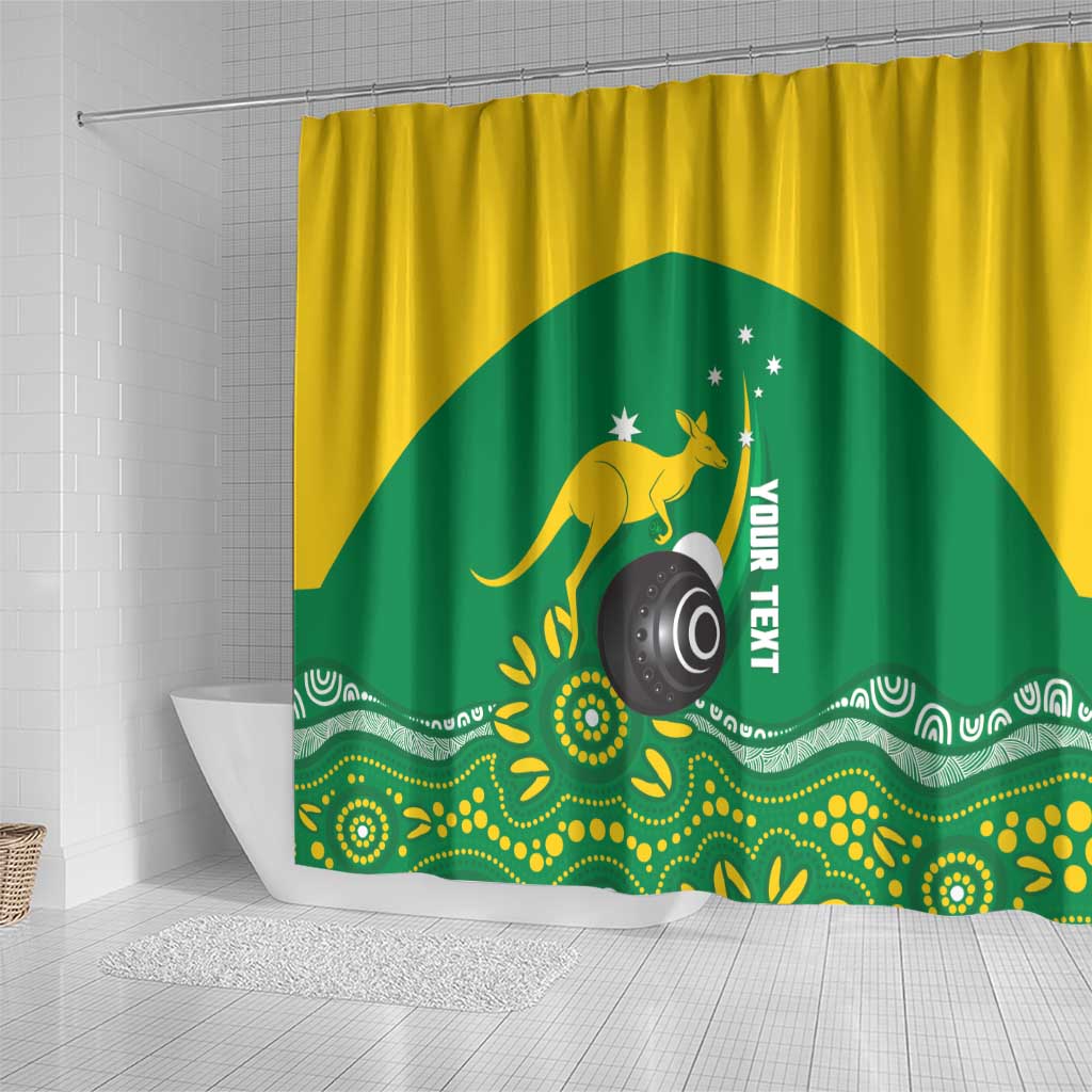Custom Bowls Australia Shower Curtain Aussie Kangaroo Aboriginal Art - Aussie Hoodie