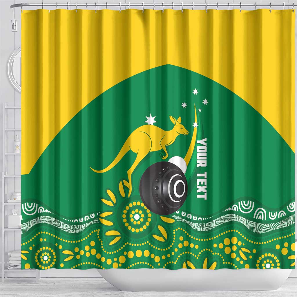 Custom Bowls Australia Shower Curtain Aussie Kangaroo Aboriginal Art - Aussie Hoodie