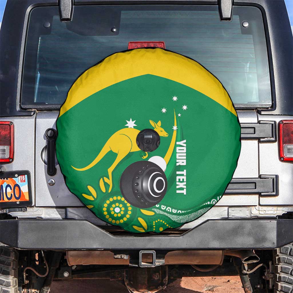 Custom Bowls Australia Spare Tire Cover Aussie Kangaroo Aboriginal Art - Aussie Hoodie
