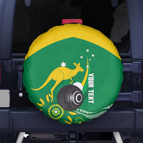 Custom Bowls Australia Spare Tire Cover Aussie Kangaroo Aboriginal Art - Aussie Hoodie