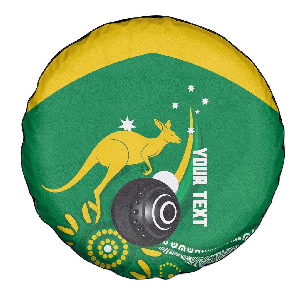 Custom Bowls Australia Spare Tire Cover Aussie Kangaroo Aboriginal Art - Aussie Hoodie