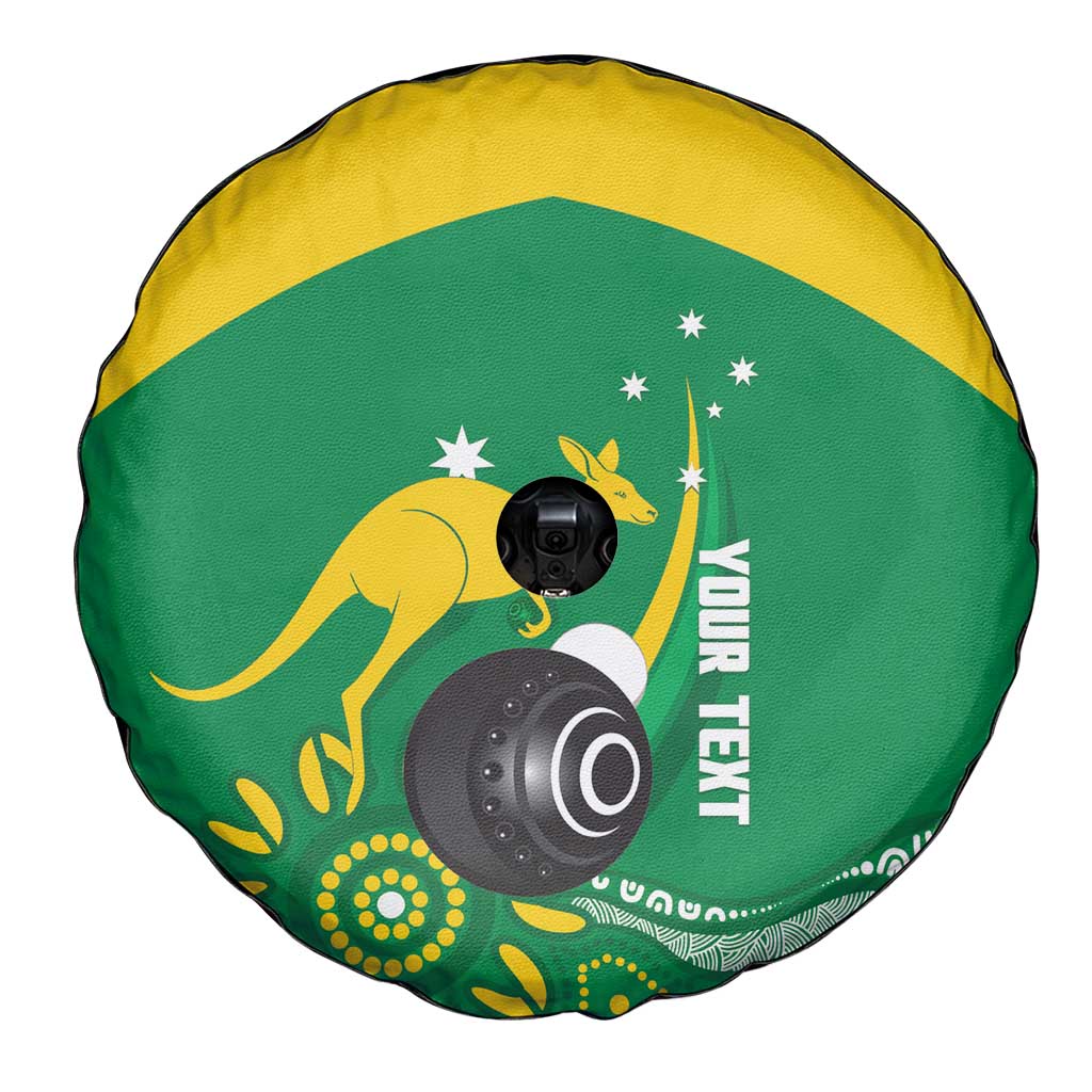 Custom Bowls Australia Spare Tire Cover Aussie Kangaroo Aboriginal Art - Aussie Hoodie