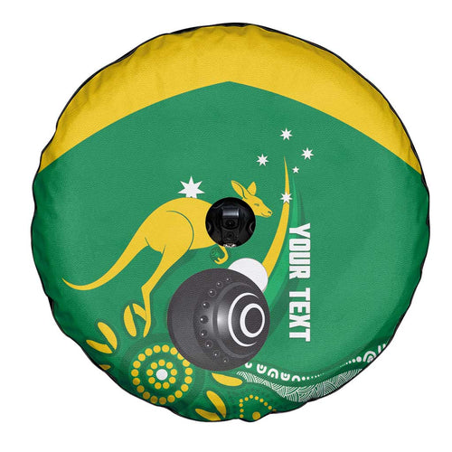 Custom Bowls Australia Spare Tire Cover Aussie Kangaroo Aboriginal Art - Aussie Hoodie