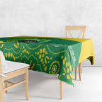 Custom Bowls Australia Tablecloth Aussie Kangaroo Aboriginal Art - Aussie Hoodie