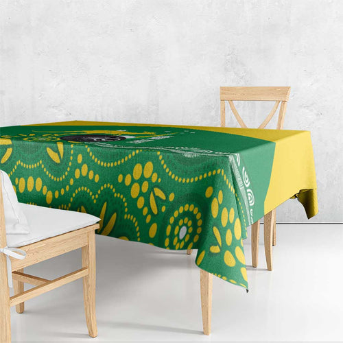Custom Bowls Australia Tablecloth Aussie Kangaroo Aboriginal Art - Aussie Hoodie