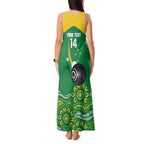 Custom Bowls Australia Tank Maxi Dress Aussie Kangaroo Aboriginal Art - Aussie Hoodie