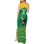 Custom Bowls Australia Tank Maxi Dress Aussie Kangaroo Aboriginal Art - Aussie Hoodie