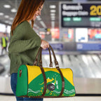 Custom Bowls Australia Travel Bag Aussie Kangaroo Aboriginal Art - Aussie Hoodie