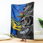 personalised-panthers-and-eels-blanket-sporty-version