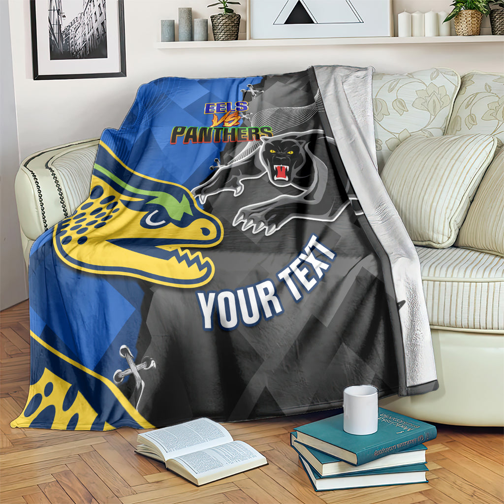 personalised-panthers-and-eels-blanket-sporty-version