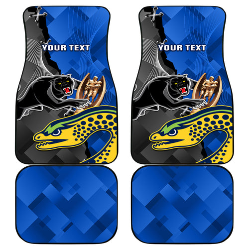 personalised-panthers-and-eels-car-mats-sporty-version